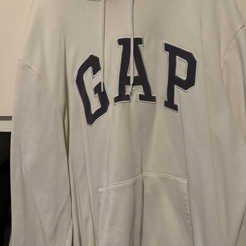 Gap hoodie white size L used