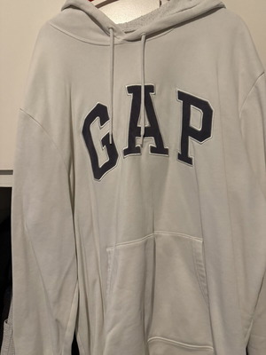 Gap hoodie white size L used
