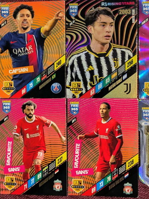 Panini FIFA 365 Adrenalyn XL Special Cards pack of 8