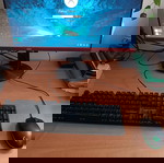  Gaming Desktop Υπολογιστής + μηχανικό πληκτρολόγιο,ποντίκι