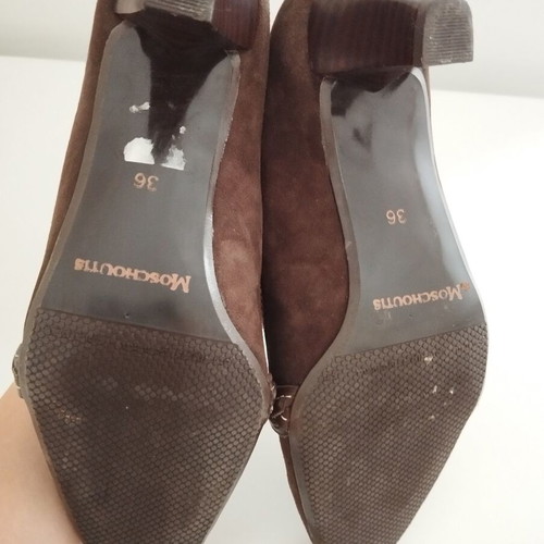 Shoes size 36 brown, like new