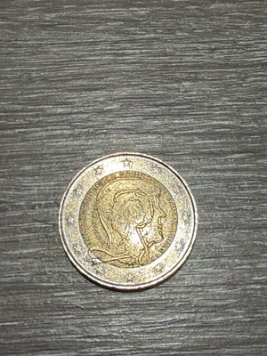 2€ Willem Alexander coin used