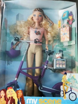 Mattel My Scene A Ride in the Park My City Bike doll