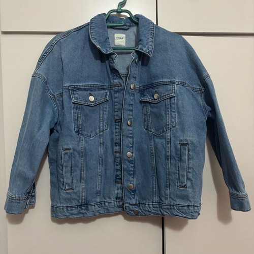 Only denim jacket size S like new, blue