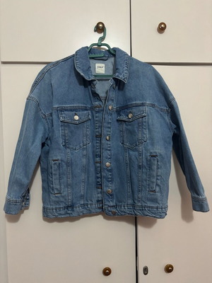 Only denim jacket size S like new, blue