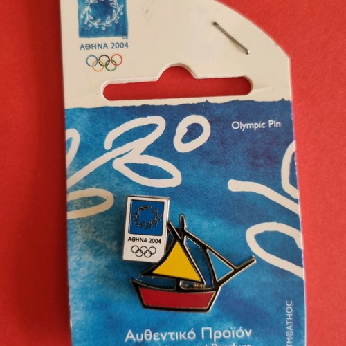 Olympic pins Athens 2004 new, set of 11 lapel pins
