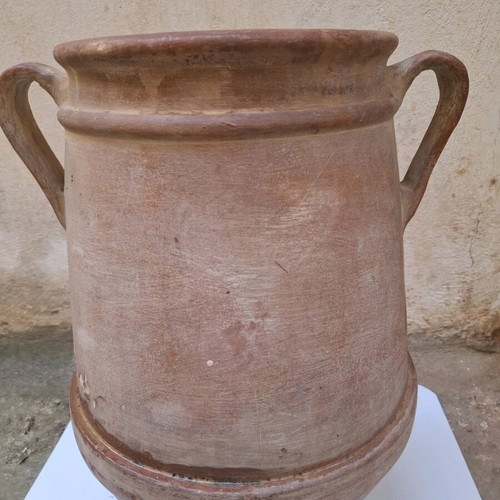 Terracotta vessel 55x30 cm like new
