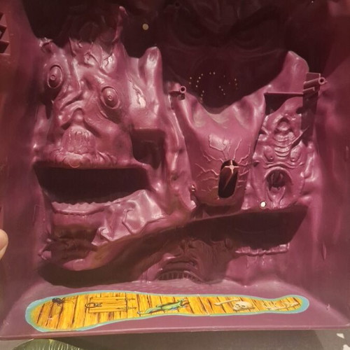 Masters of the Universe Origins Snake Mountain playset used