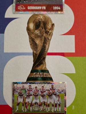 Panini Mundial 2026 Germany 1954 and 2014 stickers new