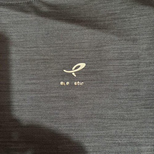 Energetics men's sports shirt used, size Small, black