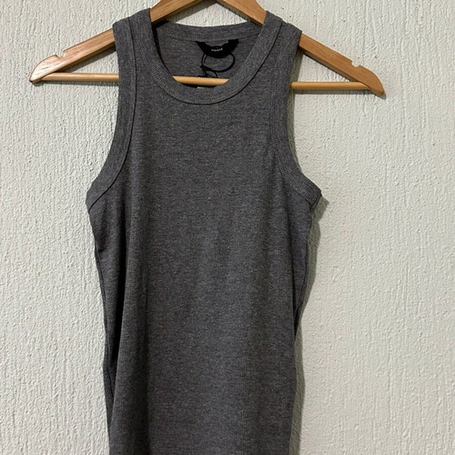Pigalle tank top new, gray, size S