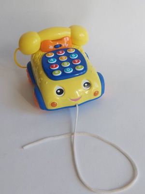 Baby interactive toy like new, musical