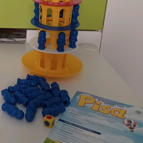 Pisa Tower Dessilas like new board game