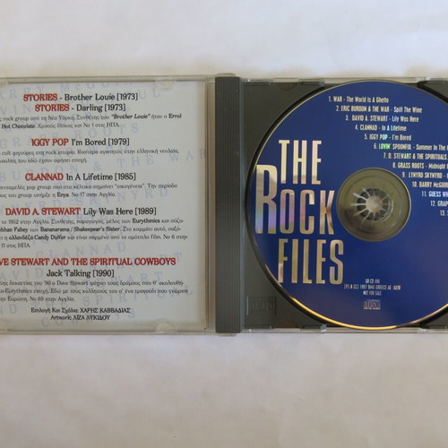 The Rock Files CD used, rock collection from Pop & Rock June 1997