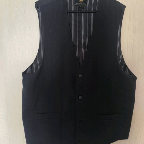 Scotch & Soda men's vest like new, black and gray, XL