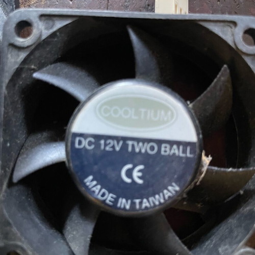 Fans used, various sizes