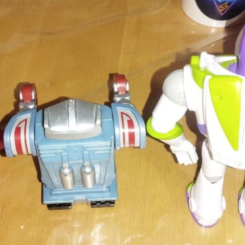 Toy Story figures pack of 3 used, Sparks Evil Emperor Zurg and Buzz Lightyear