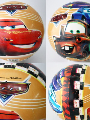 Disney Pixar Cars Lightning Mcqueen πλαστική μπάλα καινούργια