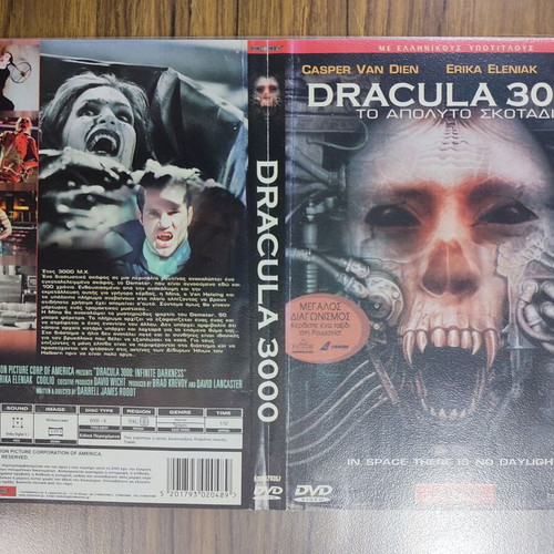 Dracula 3000 DVD Covers