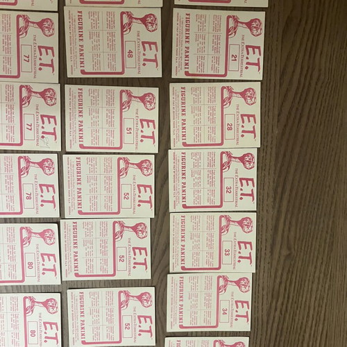 ET The Extra-Terrestrial Panini Stickers pack like new