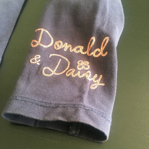 Donald & Daisy blouse for girl 6-8 years used, blue H&M