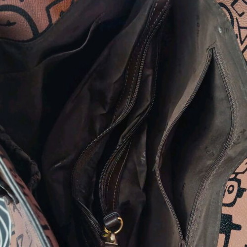 KEM bag like new, black and brown