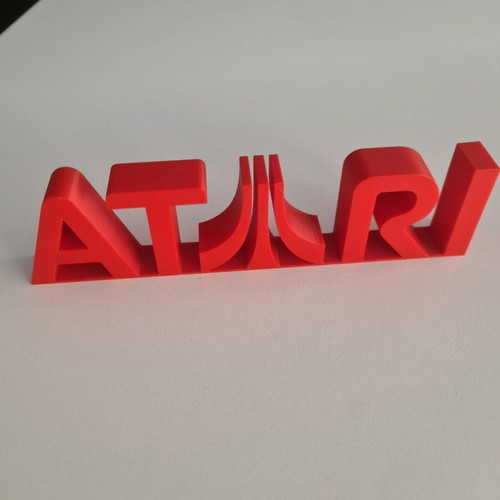 Atari logo 3D print new