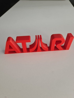 Atari logo 3D print new