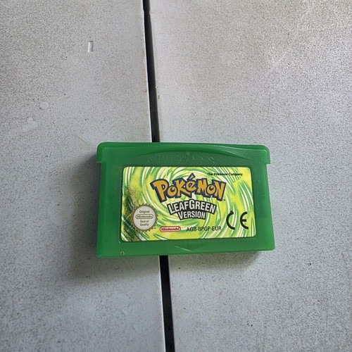 Pokemon Leafgreen Game Boy Advance game used