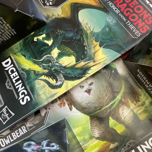 Dungeons & Dragons 3 new Hasbro figures