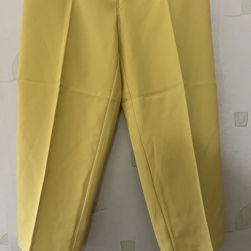 A-Style Yellow Women's Summer Pants 3/4 Length New