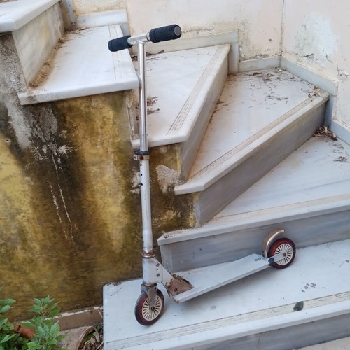 Aluminum scooter used