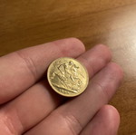 Αναμνηστικές λίρες 1889 καινούργιες, Βασίλισσα Βικτώρια, αντίγραφο 1:1