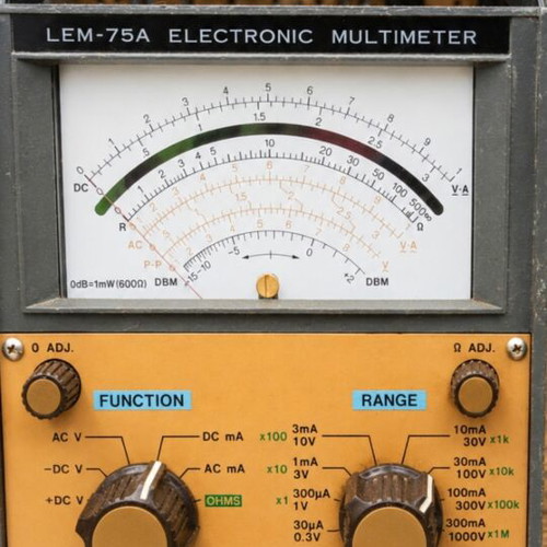 Leander LM-75A Electronic Multimeter like new