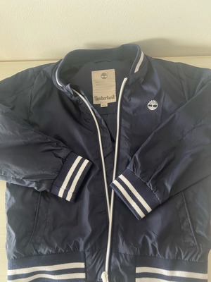 Timberland kids jacket used, blue, size 116 cm