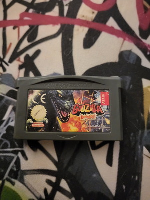 Godzilla Domination Game Boy Advance cartridge in good condition