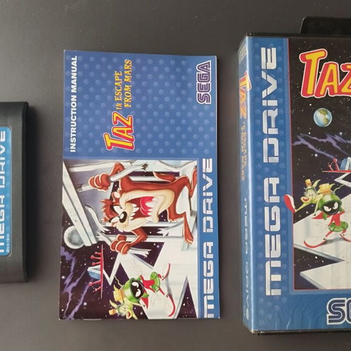 Sega Mega Drive Taz in Escape from Mars used game