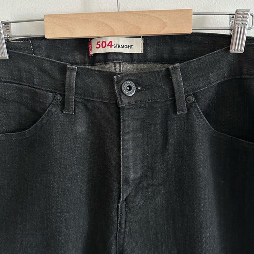 Levi’s 504 jeans used, black