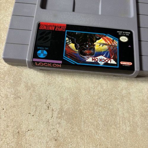 Lock On Super Nintendo SNES American