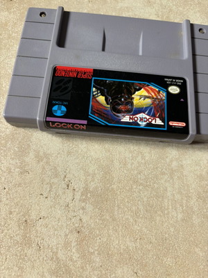Lock On Super Nintendo SNES American