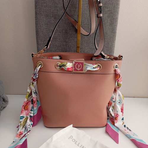 Pollini crossbody bag new, dusty apple color