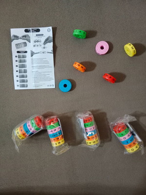 Magnetic number game new, pack of 5 pieces