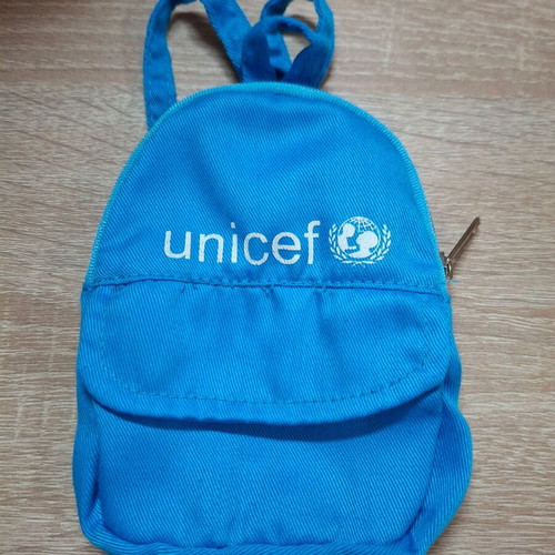 Collectible fabric bag used by UNICEF