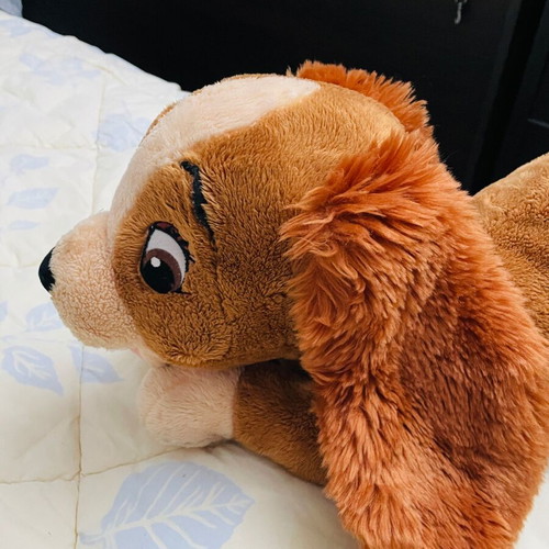 Lady and the Tramp plush dog like new, soft 42cm
