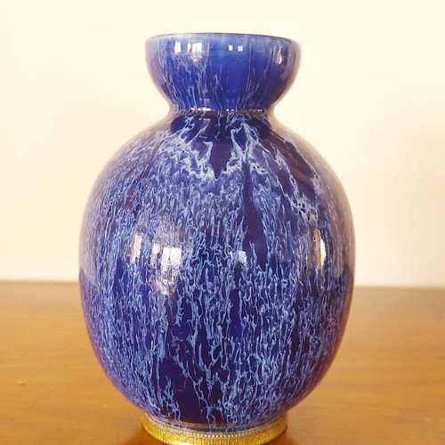 Art Deco Boch Freres Keramis Vase by Charles Catteau like new