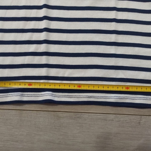 H&M Striped Navy Cotton T-shirt 12 Years Like New