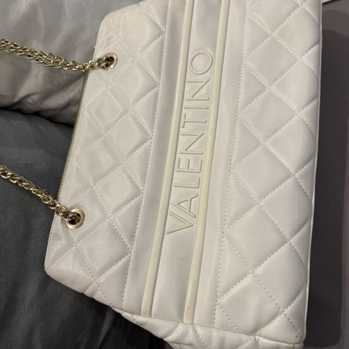 Valentino shoulder bag white like new
