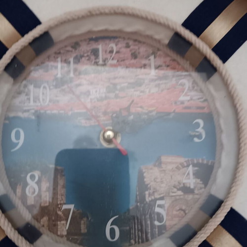 Clock wall analog used, souvenir from Bulgaria