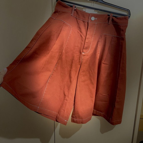 Purple Queen Burnt Sienna Woman Sofia Skirt new, corduroy