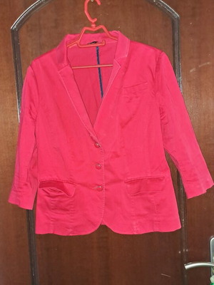 Women's red blazer XXL used Raxevsky